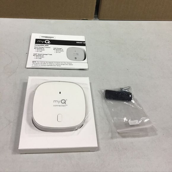 NEW CHAMBERLAIN MY Q SMART GARAGE DOOR SENSOR WHITE MYQ-G0402 - Picture 6 of 7